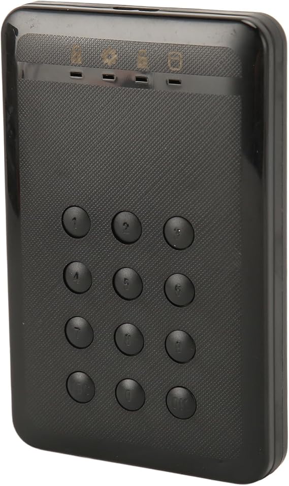 Encrypted External Hard Drive Enclosure, Easy to Use, Secure Data Transfer with USB 3.0 for OS X, Retail Clients