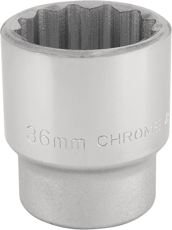 Draper T-MM/B 3/4 Square Drive 12 Point Socket (36mm), Blue, 36 mm