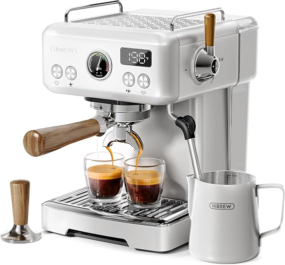 HIBREW H10Plus Programmable Espresso Machine, 58mm Portafilter