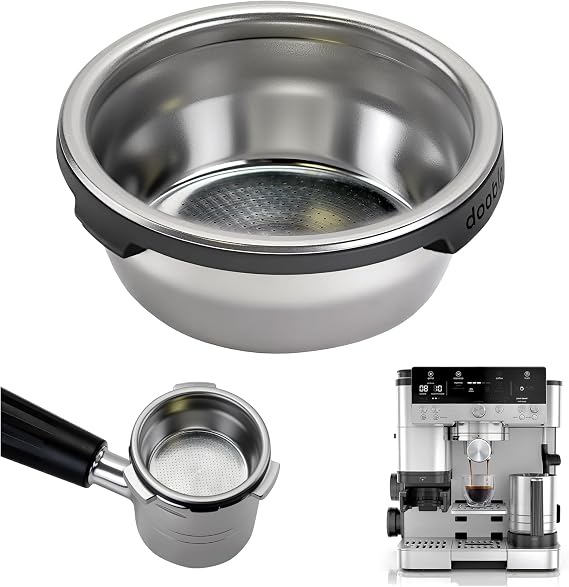 Double Shot Filter Basket Compatible with Ninja Luxe Cafe ES601 & ES701