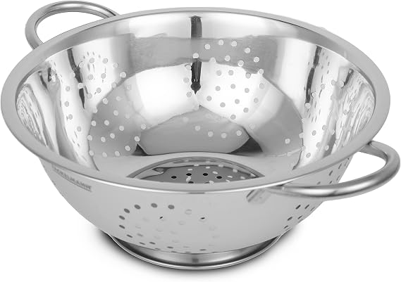 Fackelmann Colander 24cm of Stainless Steel Silver 30 x 24 x 11 cm