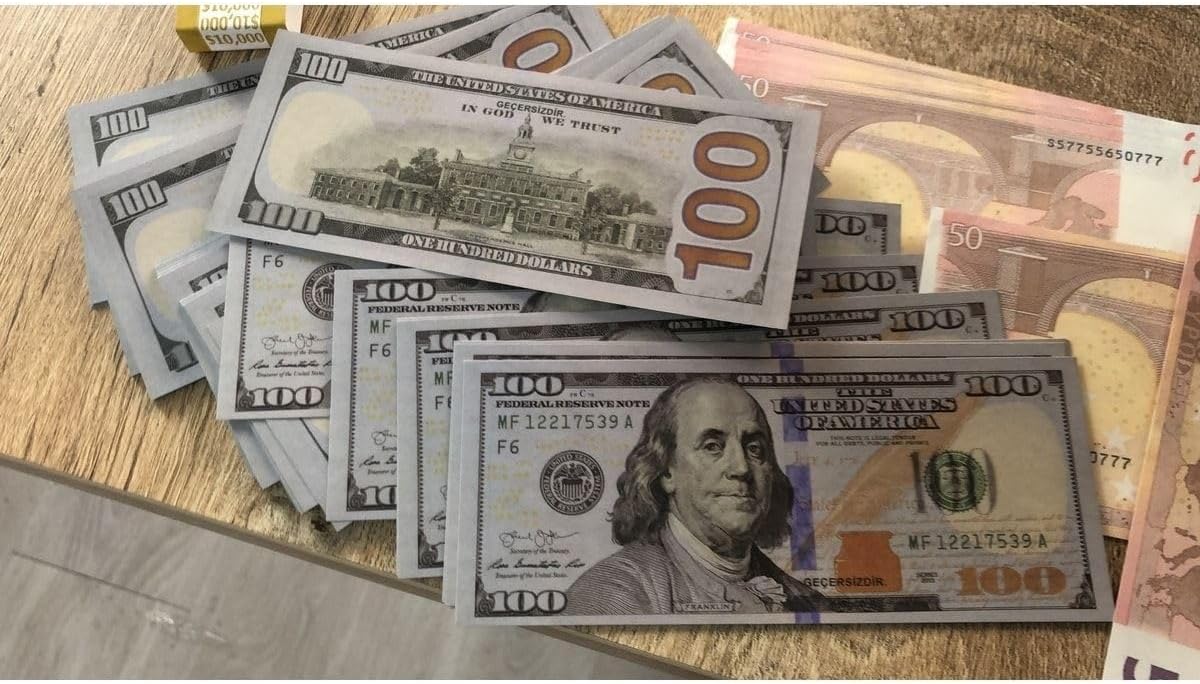 50000 Dolar Monopoly Parası Gerçekci Eğlence Parası Açık Yeşil