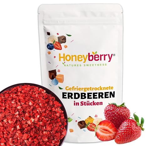Freeze-Dried Strawberry Pieces 50g - Strawberries Freeze Dried