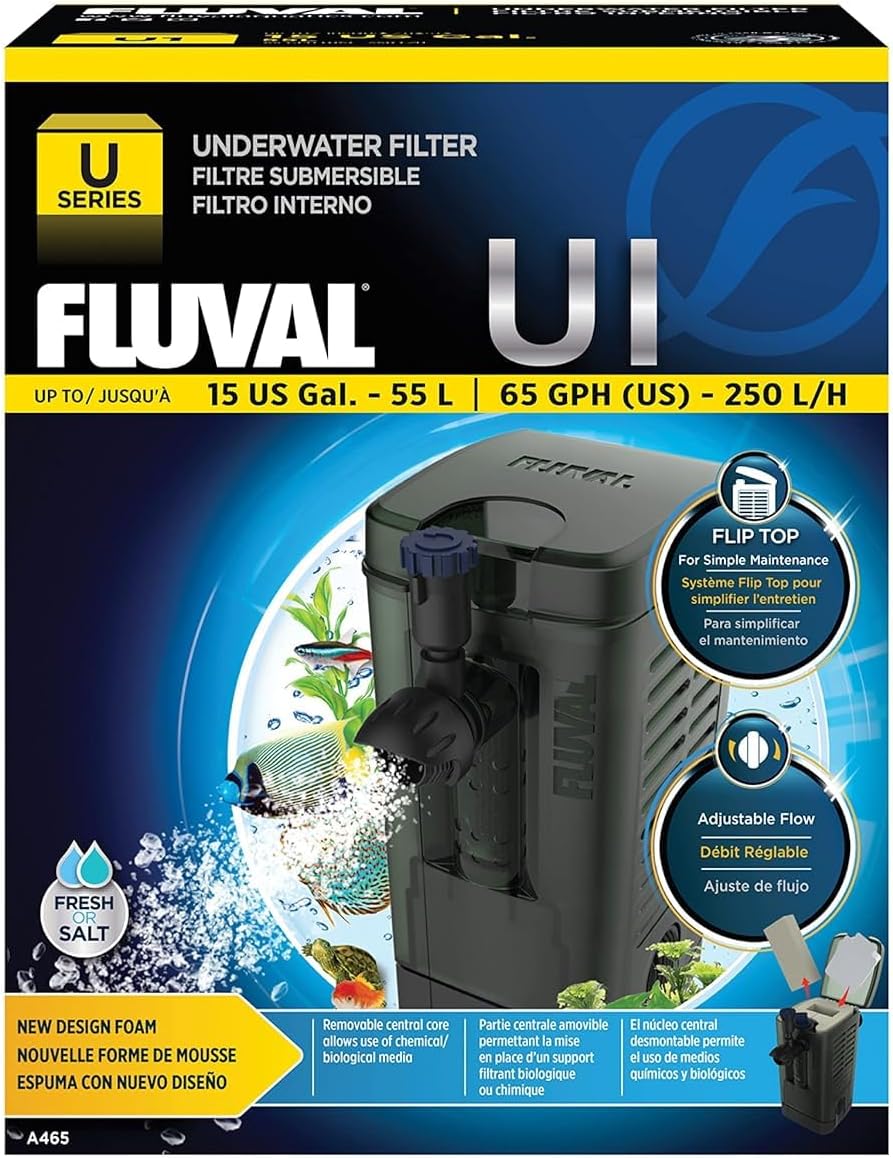 Fluval U1 internal filter for aquariums up to 55 l, 4.5 W