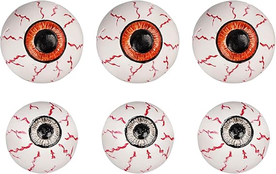 Halloween Eyeballs Resin Trick Or Treat Horror Props