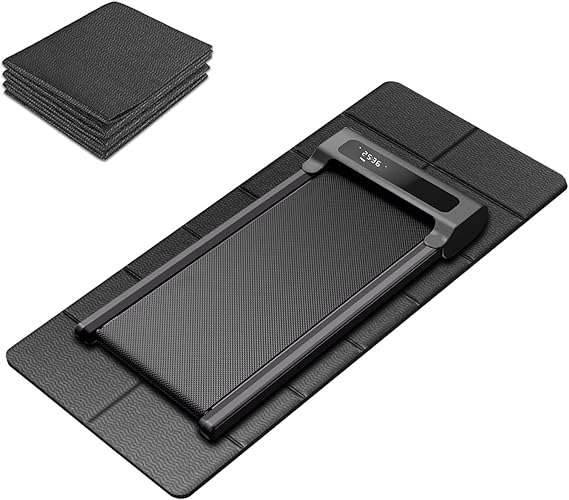 Foldable Walking Pad Treadmill Mat, Floor Protection Pad for Home Workout