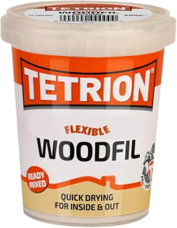 Tetrion TWF600/TWF606 Woodfil 600g Flexible Wood Filler Natural Ready Mixed