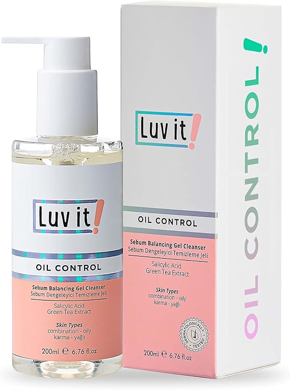 Luv it! Sebum Dengeleyici Temizleme Jeli