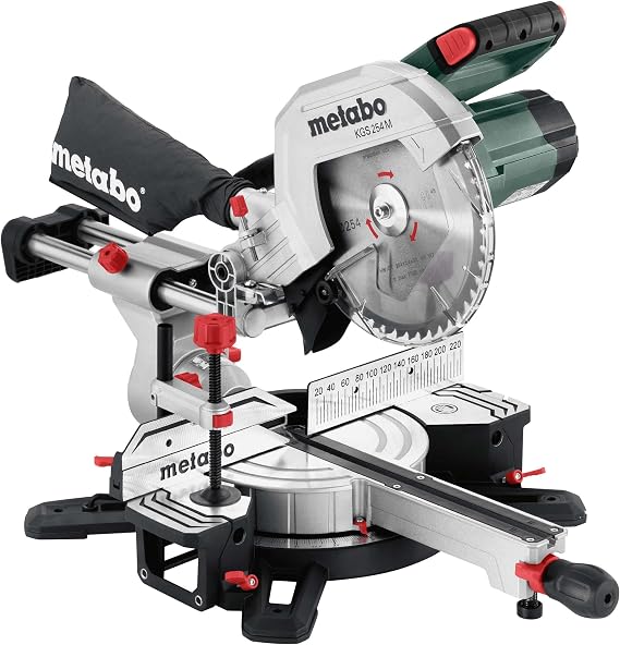 metabo Mitre Saw KGS 254 M Pull Function 254 mm Saw Blade