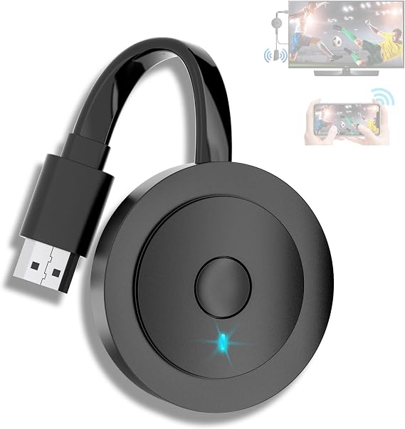 2026 Wireless HDMI Adapter for TV, SOCLLLife HD Wireless HDMI Dongle, Miracast WiFi Dongle,Airplay HIFI Display Adapter from Android/OS/Windows/Mac OS Laptop/Phone/Tablet,to PC/HDTV Monitor/Projector