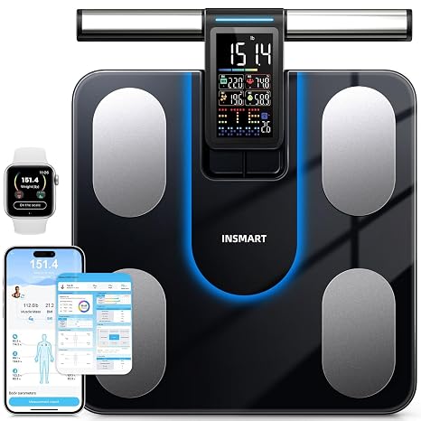 INSMART Scales for Body Weight, 8-Electrode Digital Smart Weight Scales