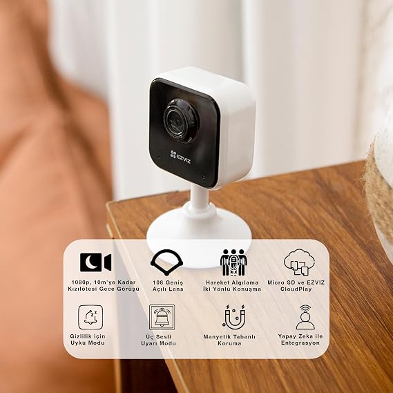 CS-H1C - 2MP 108° Geniş Açı Küp Kamera CS-H1C