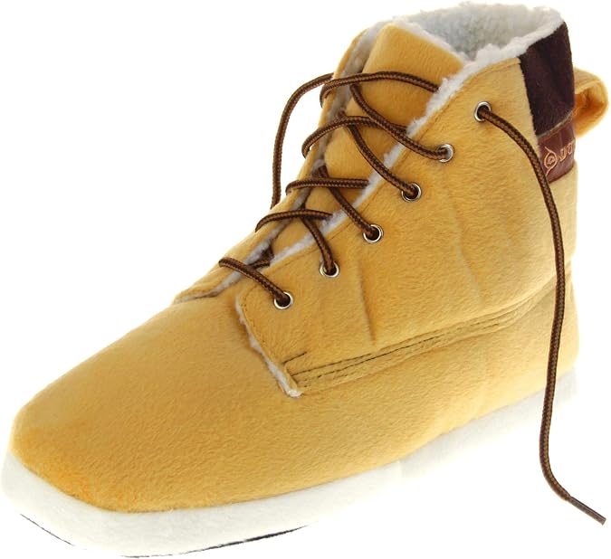 Dunlop Mens Monster Claws Novelty Slippers Tan Work Boots UK 10-11 (L)