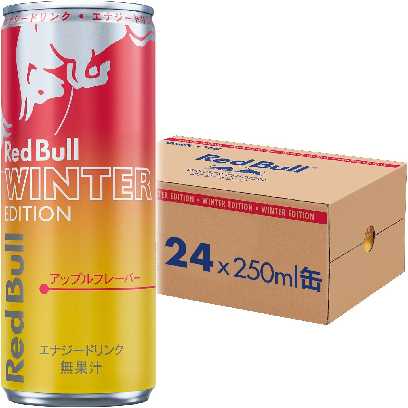 Red Bull Winter Edition 8.5 fl oz 250 ml x 72 Bottles 24 bottles x 3 cases