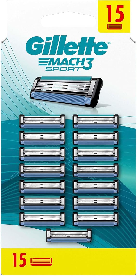 Gillette Mach3 Start Yedek Tıraş Bıçağı 15 Adet