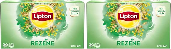 Lipton Rezene Bardak Süzen Poşet Bitki Çayı 40'li Paket, 40 g