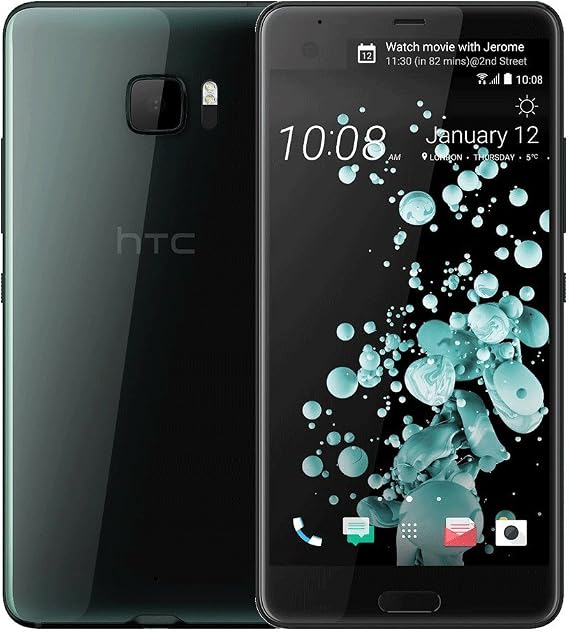 HTC U Ultra Factory Unlocked Phone - 5.7" Screen - 64GB - Black (International Version - )