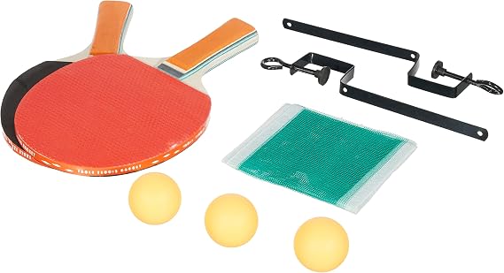 Avessa Masa Tenisi Raket Set, 2 Raket, 3 Top, File Demir, Ekonomik, C-34457