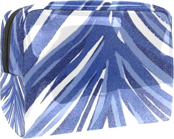 Portable Makeup Bag with Zipper Travel Toiletry Bag for Women Handy Storage Cosmetic Pouch Lush Long Hair