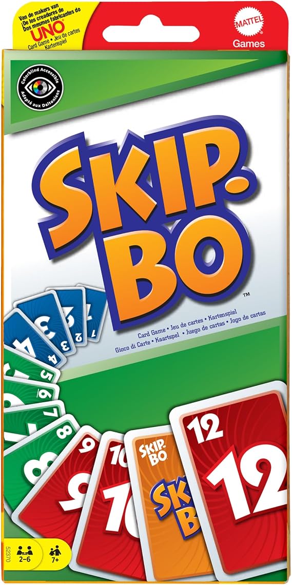 Mattel Games Skip-Bo Kartlar, Oyuncak