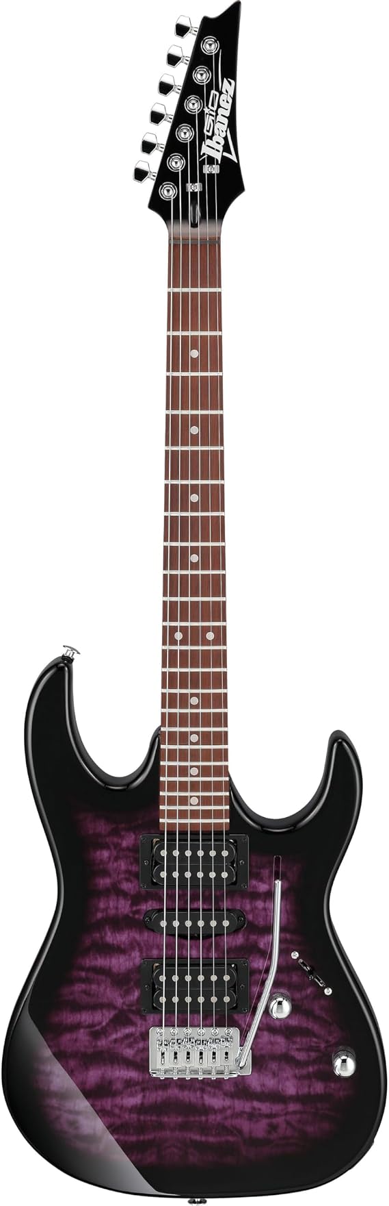 Ibanez GRX70QA TVT - Transparent Violet Sunburst Elektro Gitar