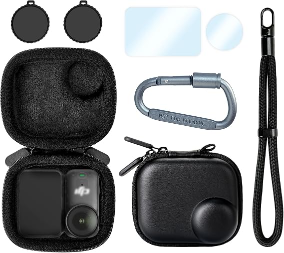 Accessories for DJI Osmo Nano with Case, Lens Screen Protector & More