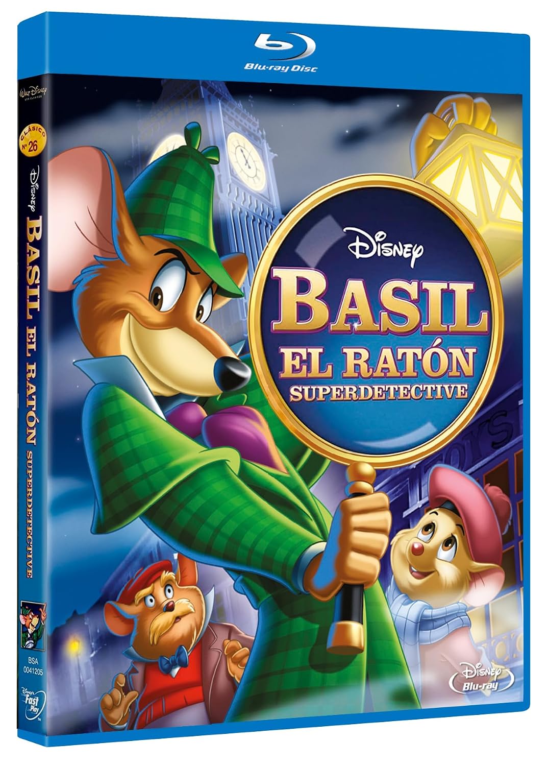 Basil, el Raton Superdetective (The Great Mouse Detective) (1986) (Blu-ray)