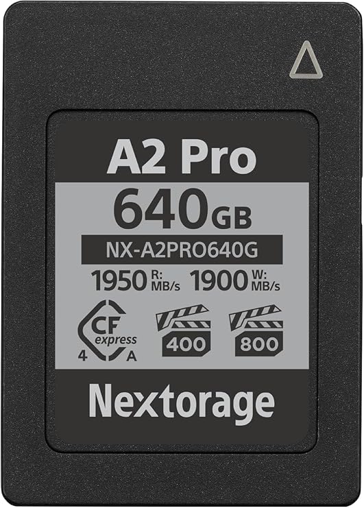 Nextorage CFexpress Typ A Karte 640GB VPG 800 VPG 400 japanische speicherkarte datenspeicher CF express Type A Card Kamera Zubehör für Sony / Fujifilm A2PRO NX-A2PRO640G