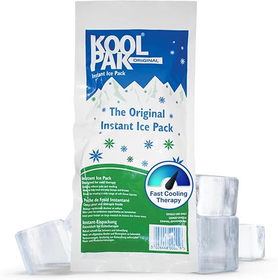 Koolpak 20 x Original Instant Ice Packs 12x29cm Cold Therapy Ice Packs