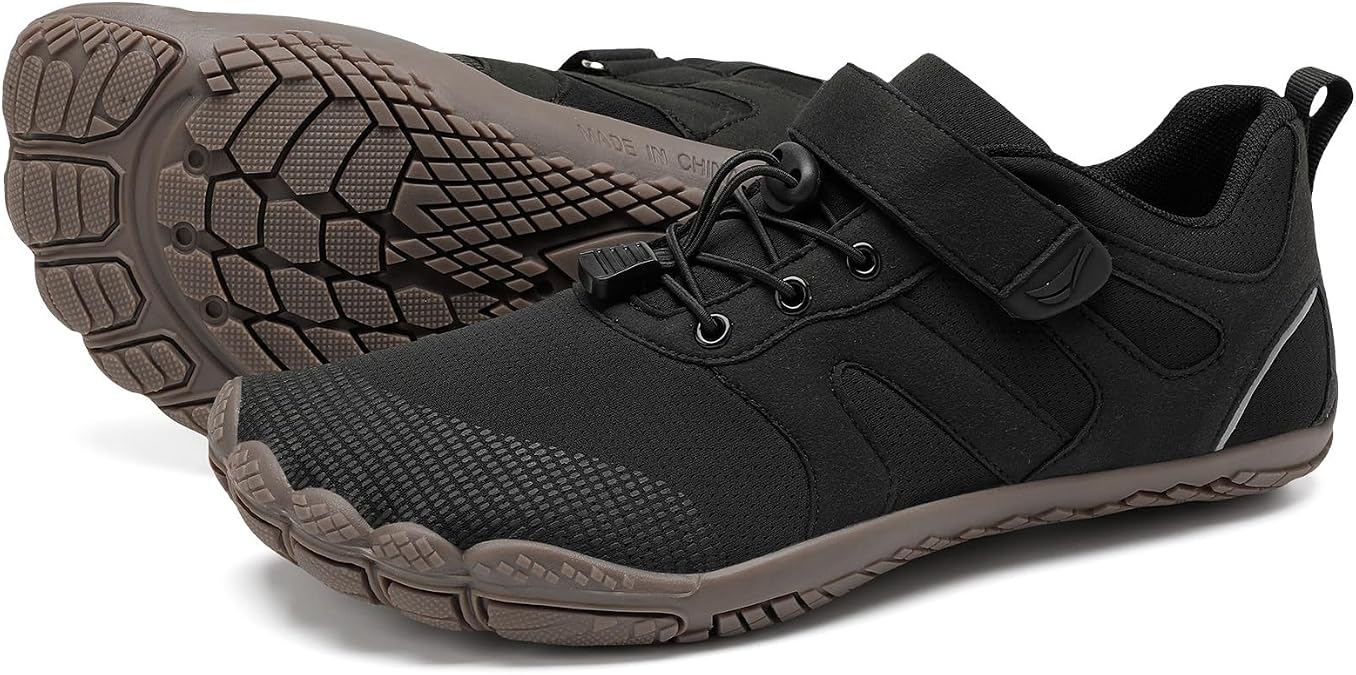 Grand Attack Men's Barefoot Shoes|Minimalist Cross-Trainer|Zero Drop Sole|Wide Toe Box