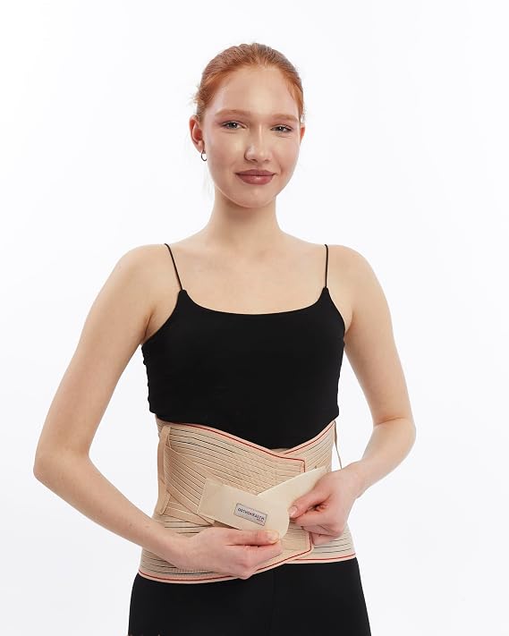 Lumbosakral Çelik Balenli 26 Cm Bel Fıtığı Korsesi Standart Beden