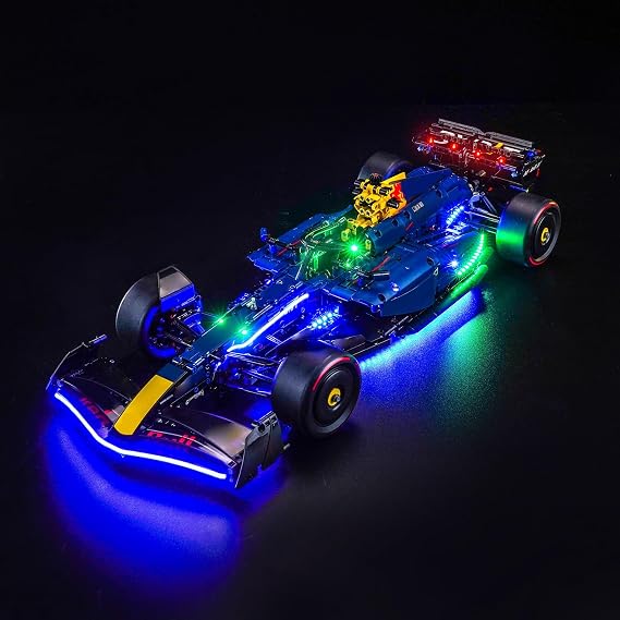 LocoLee Led Light Set Compatible with Lego 42206 Oracle Red Bull Racing RB20 F1 Car Led Decoration Lighting Kit Compatible with Lego 42206 Building Blocks Model,Only Lights Set,No Model