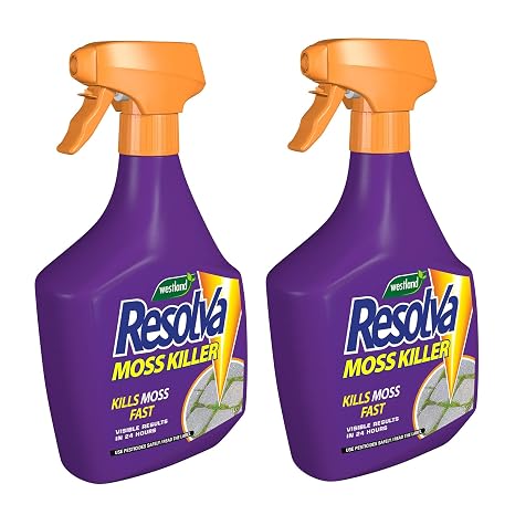 Resolva Moss Killer Spray 1L X 2