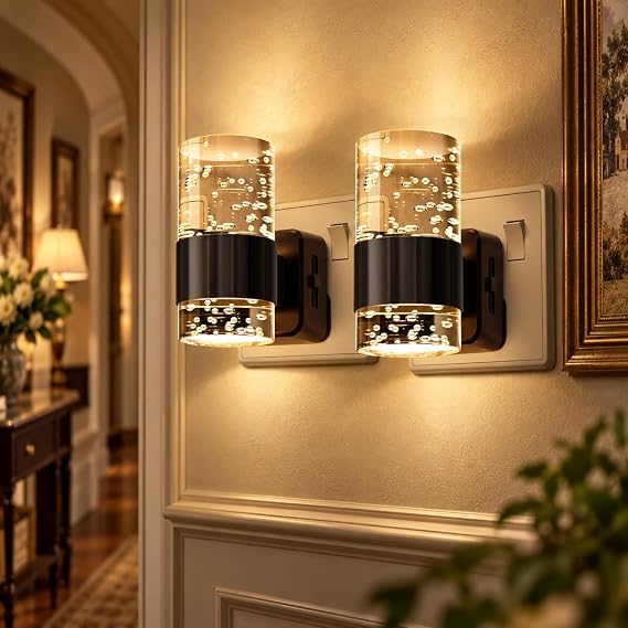 LOHAS-LED Night Light Plug in Wall,Dusk to Dawn Sensor,3000K Warm White