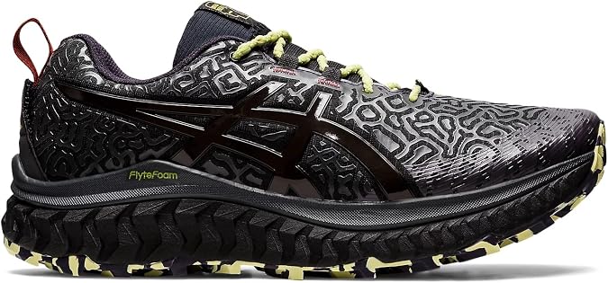 ASICS Trabuco Max Lace-Up Black Synthetic Mens Trainers 1201A371 001
