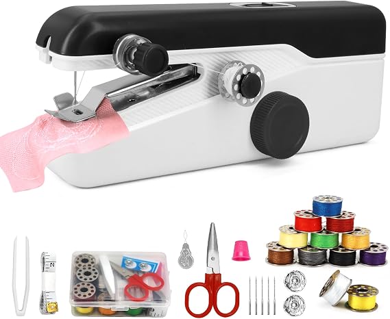 Handheld Sewing Machine for Beginners with 2-Speed Kit