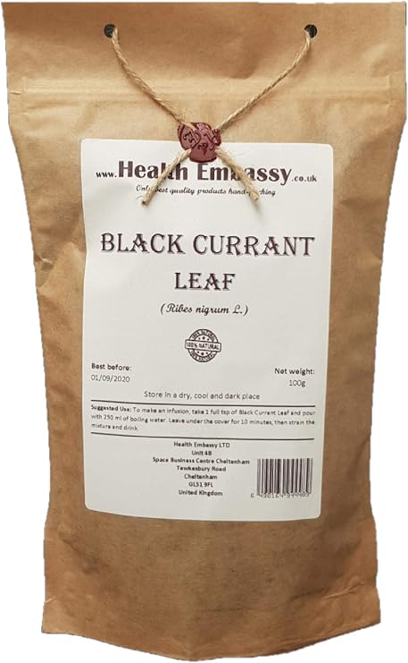Health Embassy Black Currant Leaf (Ribes Nigrum L.) (100g)