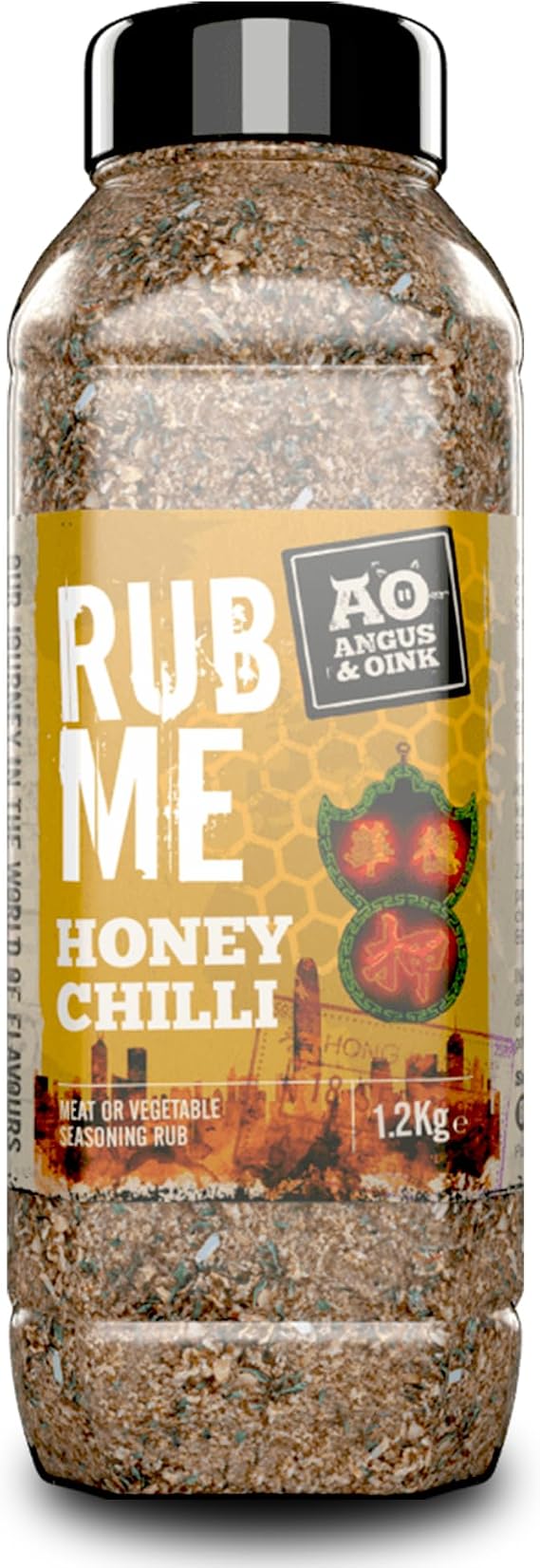 Angus & Oink | Honey Chilli Seasoning | Sweet Chilli BBQ Rub | 1.2kg
