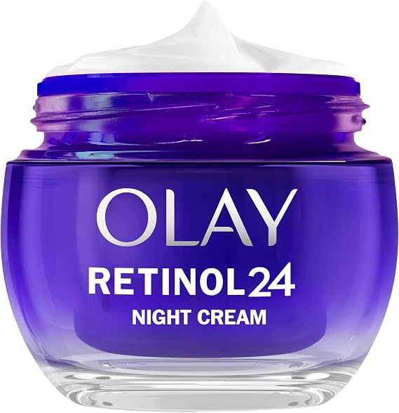 Olay Retinol 24 Night Cream Face Moisturiser, 50ml