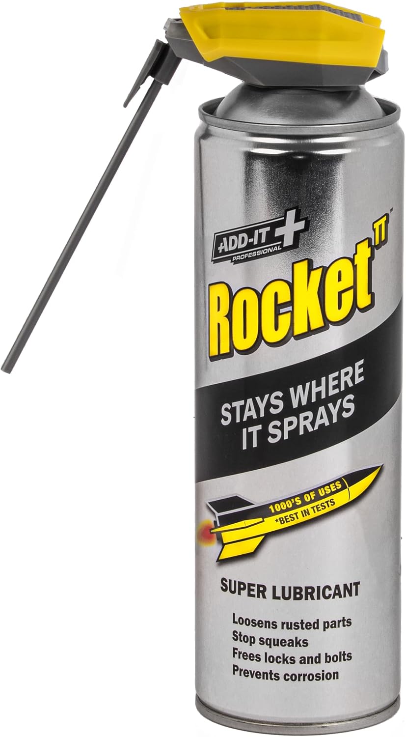 Super Tube Lubricant Spray 450ml | Rust Remover & Anti-Corrosion Maintenance Spray | Penetrating Oil for Seized Bolts,Tools, Bikes & Garden Equipment | Water-Resistant Protective Coating