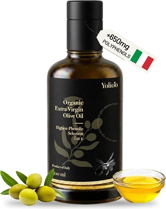 Chanti Organic Extra Virgin Olive Oil 500ml, Highest Phenolic Selection