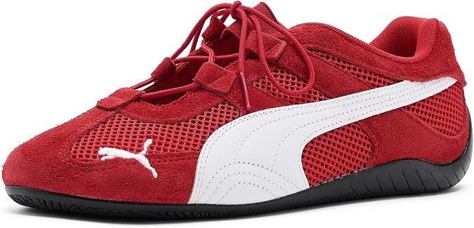 PUMA レディース Speedcat Go レースアップ スニーカー シューズ カジュアル - ブラック
