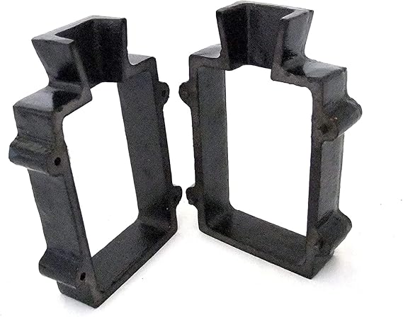 Cast Iron Flask Mold 2 Piece Sand Casting Jewelry Making Tool
