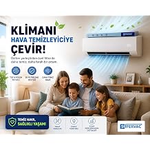 Split Klima Hava Temizleme Filtresi – HEPA Destekli Toz, Polen ve Koku Filtreleme Sistemi [Enerji Sınıfı A]