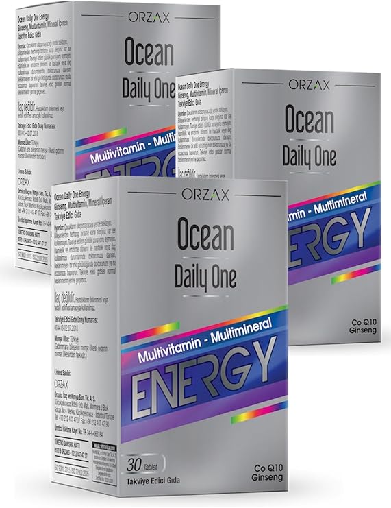 Orzax Ocean Daıly One Energy 30 Tablet X 3 Adet 101893-3-3