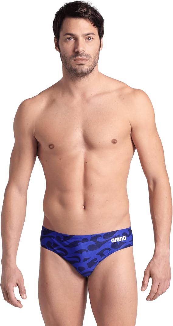 Arena Men's Performance Surf's Up Ii Swim Briefs Athletic Swimwear Sports Swimsuit