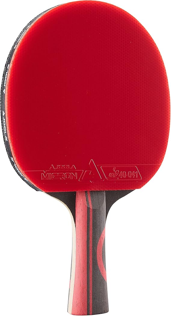 JOOLA Infinity Edge Tournament Performance Ping Pong Paddle with Pro Carbon Technology Double Sided Black Rubber Competition Friendly Advanced Training Table Tennis Racket Designed for Speed