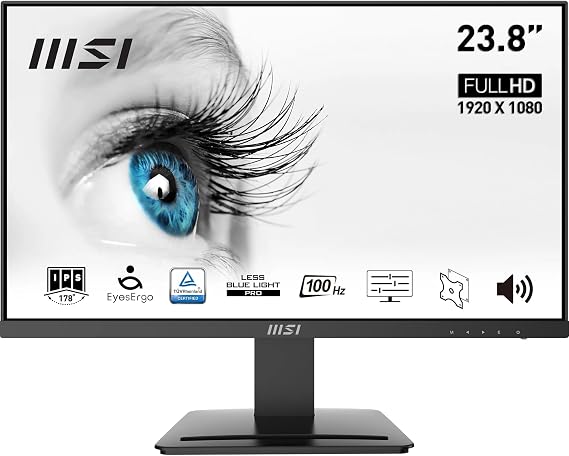 MSI Pro MP243X 23.8” 1920x1080 1ms 100Hz IPS Anti-Glare Full HD Monitör
