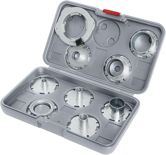 Bosch 9X PRO Template Guide Set, Metric, for Routers