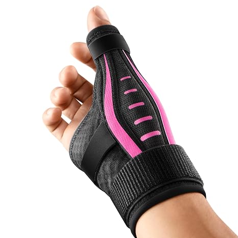 Thumb Support for Arthritis, Ergonomical Thumb Splint Right Hand/Left Hand, Thumb Brace for Trigger Thumb, De Quervains Tenosynovitis Pain Relief, Breathable Protector